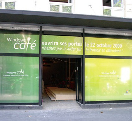 Un Windows café exclusivement dans Paris