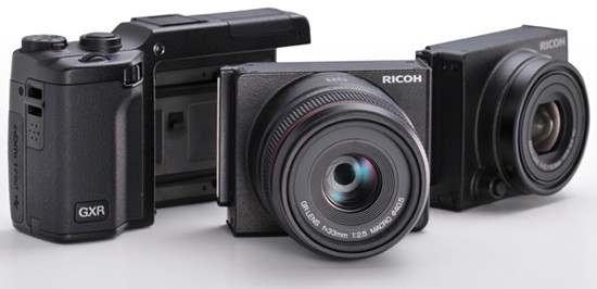 Ricoh GXR, un nouvel appareil photo compact révolutionnaire