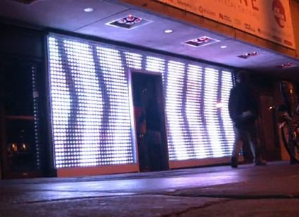 La vitrine interactive de Montréal
