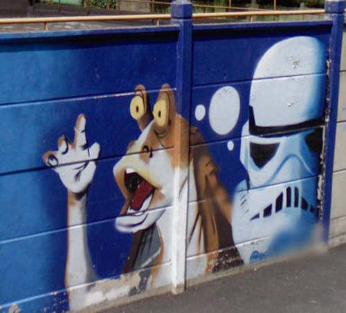 Star Wars Graffiti