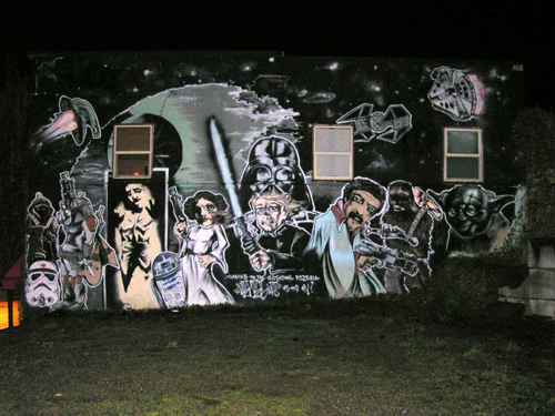 Star Wars Graffiti