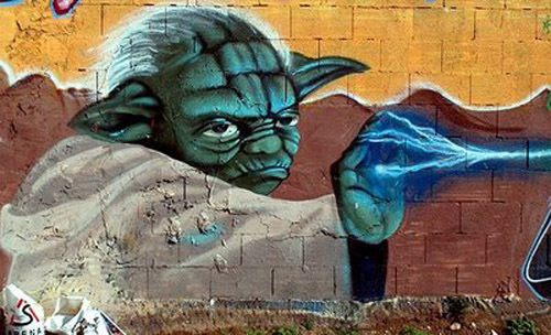 Star Wars Graffiti