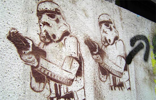 Star Wars Graffiti