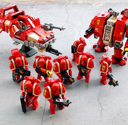 Space Marines en Lego