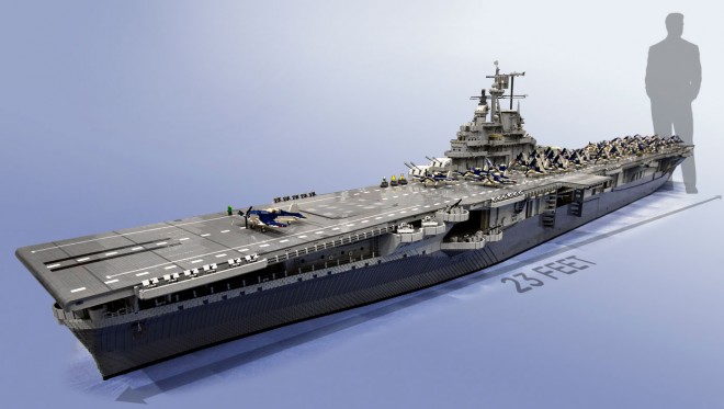 USS Intrepid LEGO