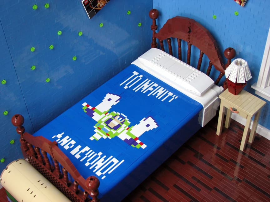 La Chambre d'Andy en LEGO