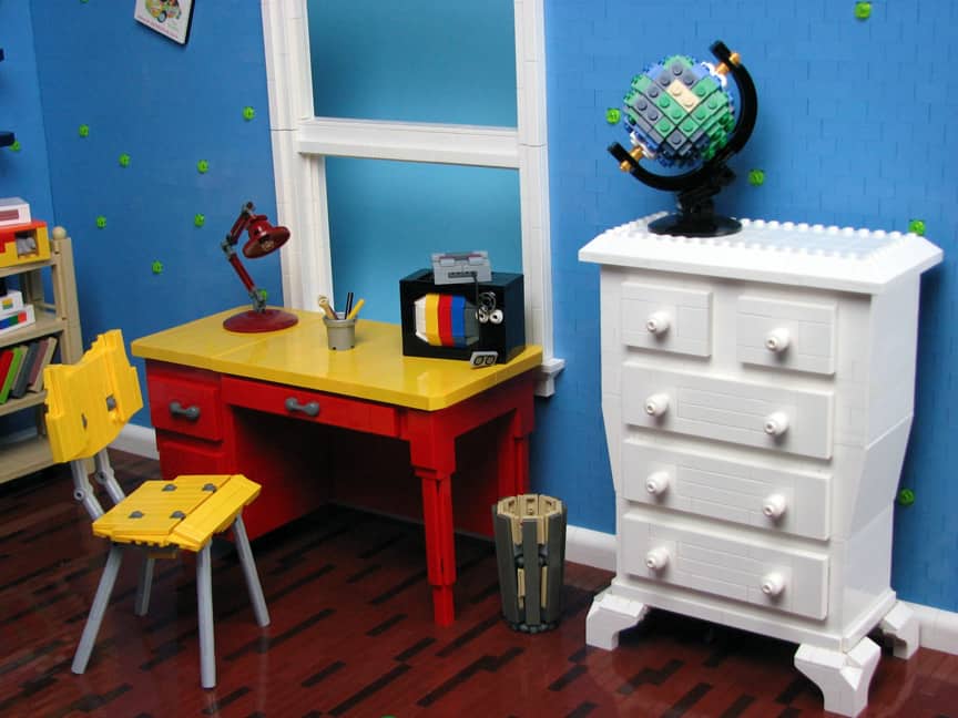 La Chambre d'Andy en LEGO