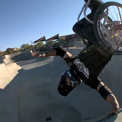 Front Flip in a Wheelchair