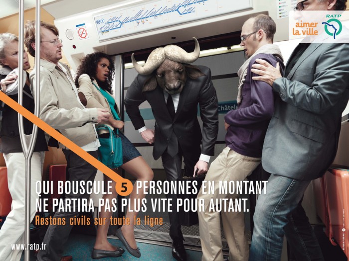 publicité RATP