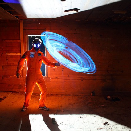 Light painting de Denis Calvert