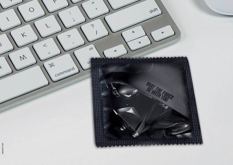 May the force be with you - Condoms ©Benedetto Papi