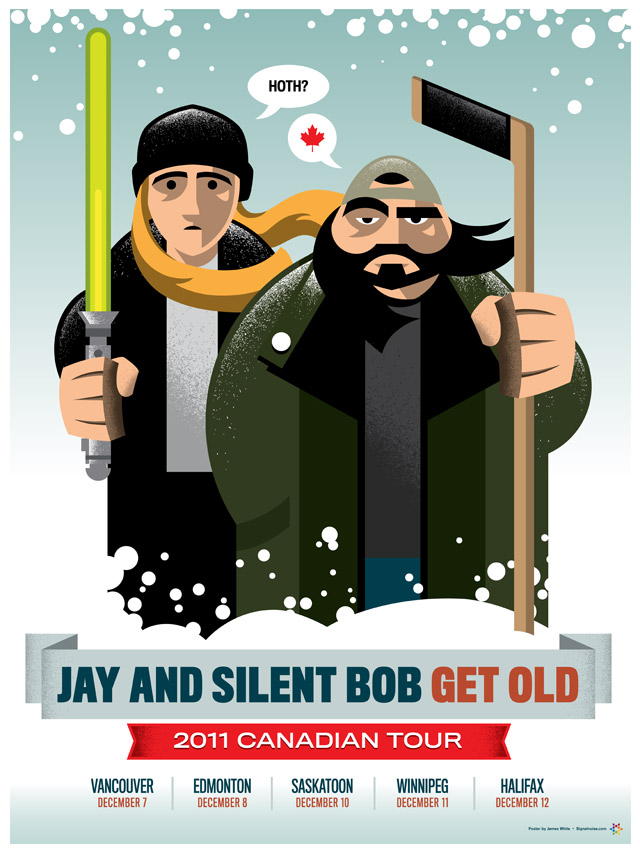 Jay and Silent Bob get old ©James White