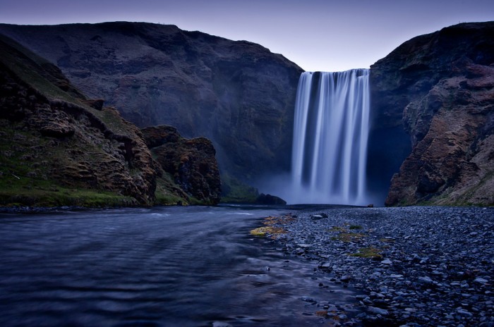 Skogafoss at night © Sus Bogaerts