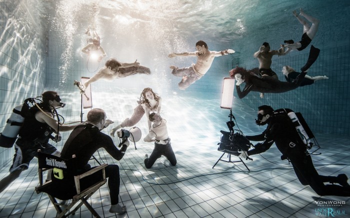 Von Wong shoots underwater realm ©Benjamin Von Wong