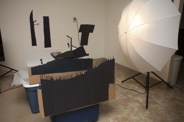 Papercut silhouettes by David A Reeves