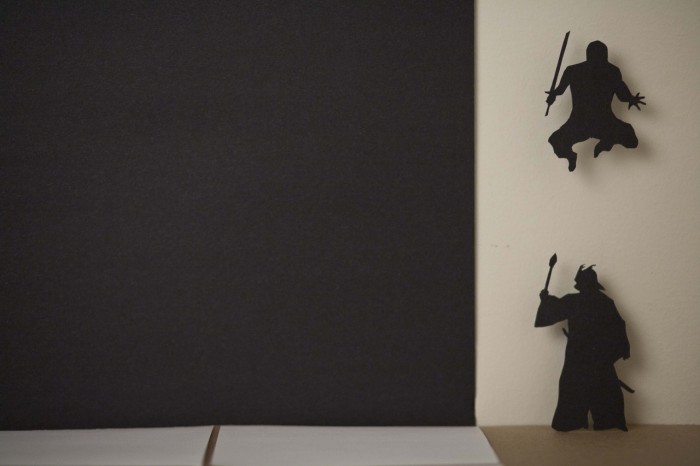 Papercut silhouettes by David A Reeves