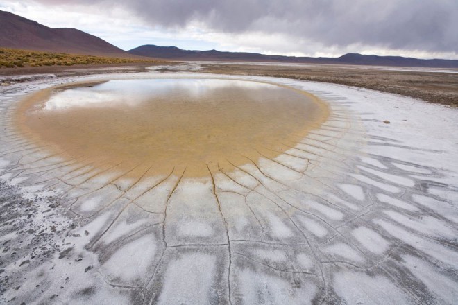 Natural Spring, Bolivia by George Steinmetz