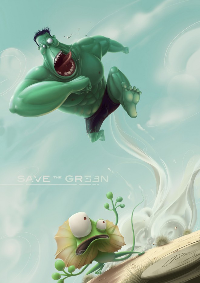 Hulk - Save the Green by JXing