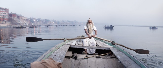 VIJAY NUND ON GANGES RIVER - Joey Lawrence