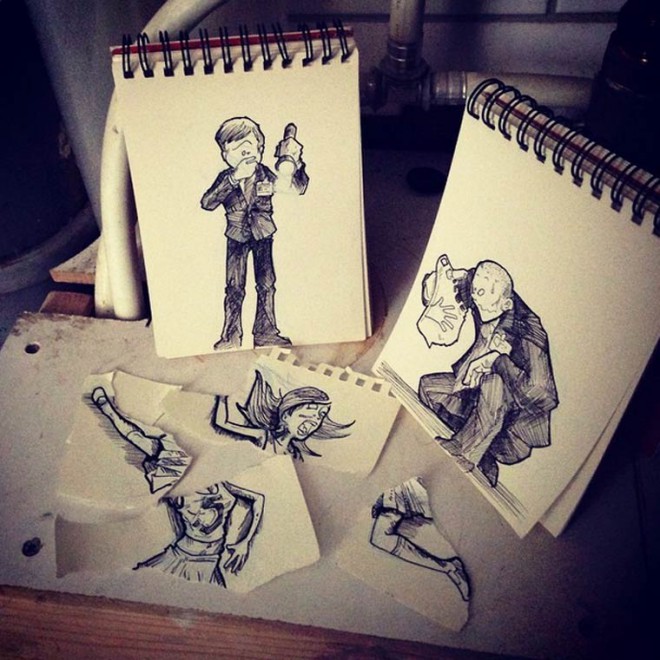 Cartoon Bombing - Troqman