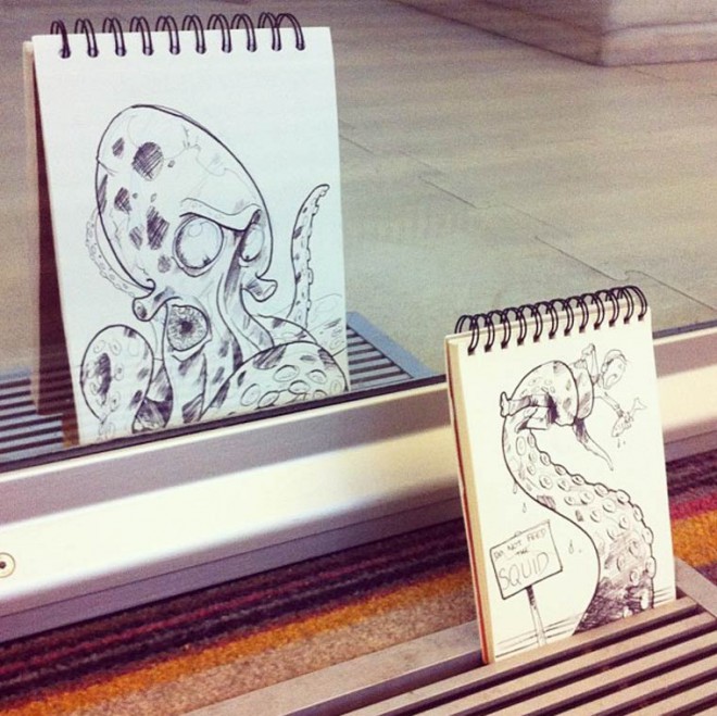 Cartoon Bombing - Troqman