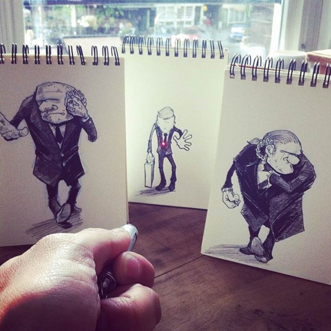 Cartoon Bombing - Troqman
