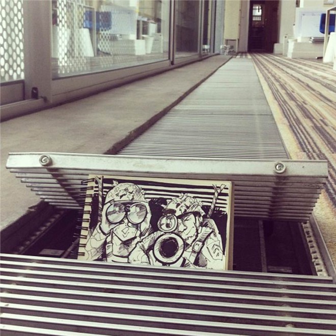 Cartoon Bombing - Troqman