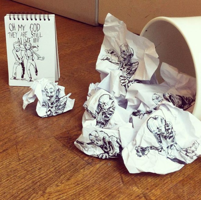 Cartoon Bombing - Troqman