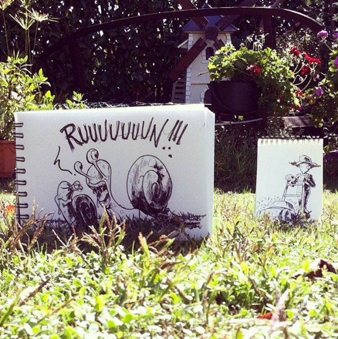 Cartoon Bombing - Troqman