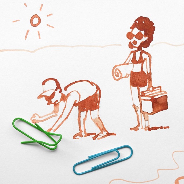 Beach Season - Abstract Sunday - Christoph Niemann