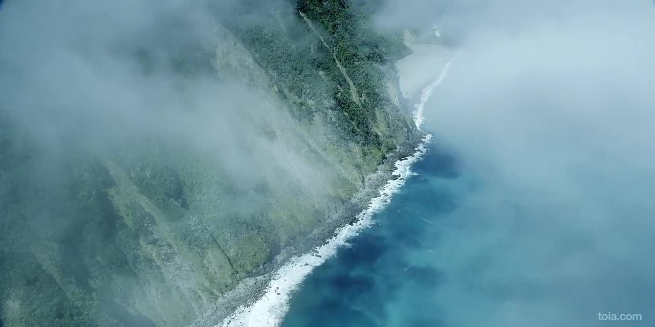 Flying Over New Zealand