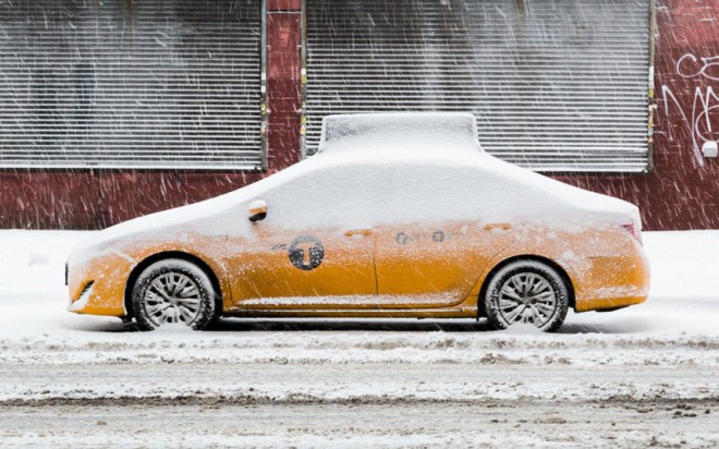 Tempête de Neige à New York