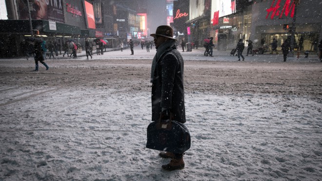 Tempête de Neige à New York