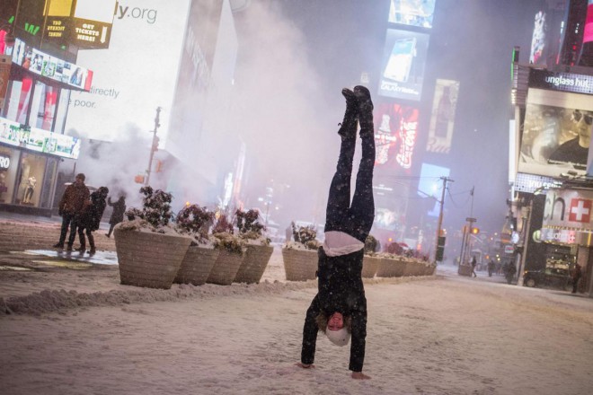 Tempête de Neige à New York