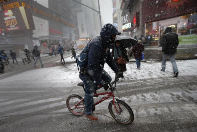 Tempête de Neige à New York