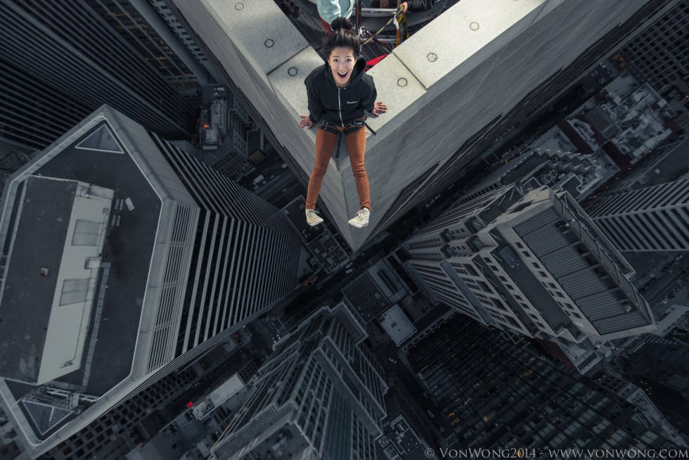 Superheroes on Skyscrapers by Von Wong