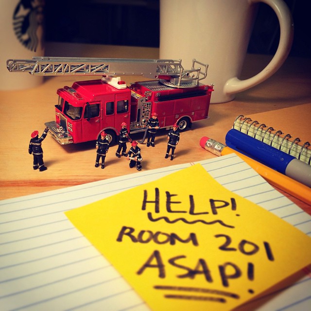 Working in advertising means we are always ready to jump in and help put out the fire