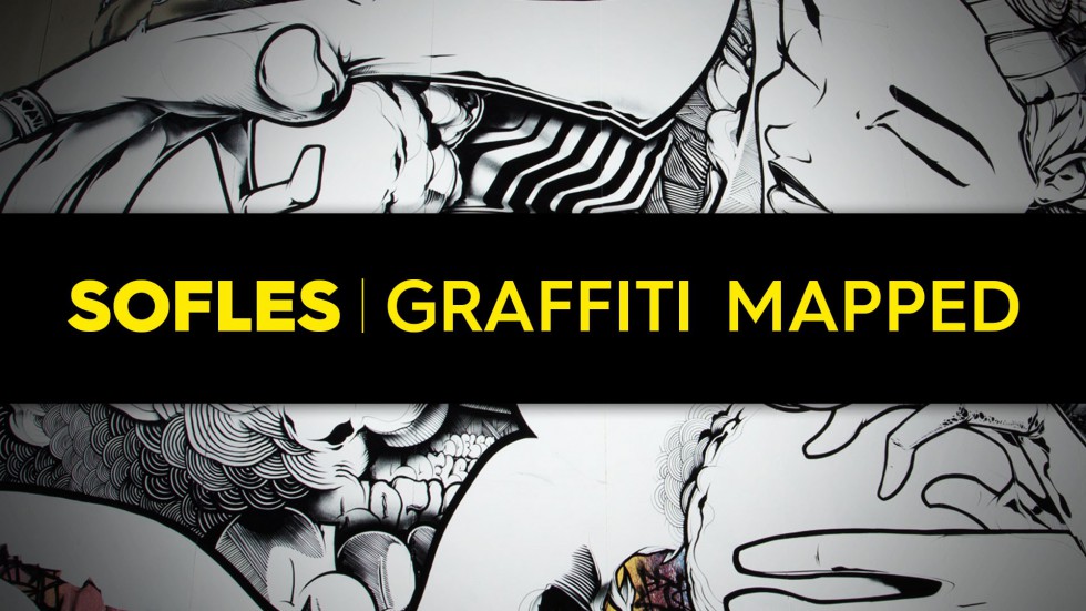 sofles graffiti mapped