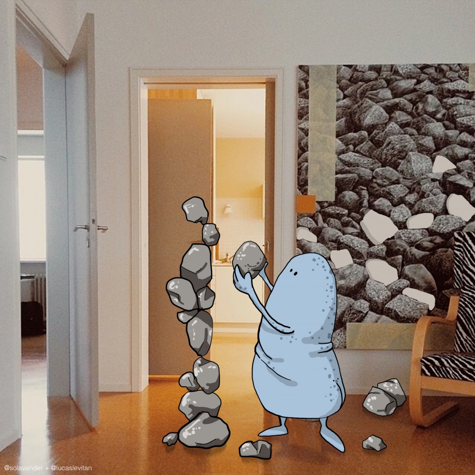 Recycling Rocks - Photos Invasion ©Lucas Levitan