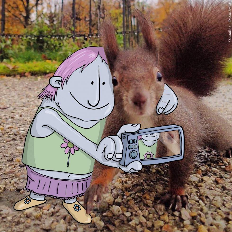 Smile! - Photos Invasion ©Lucas Levitan