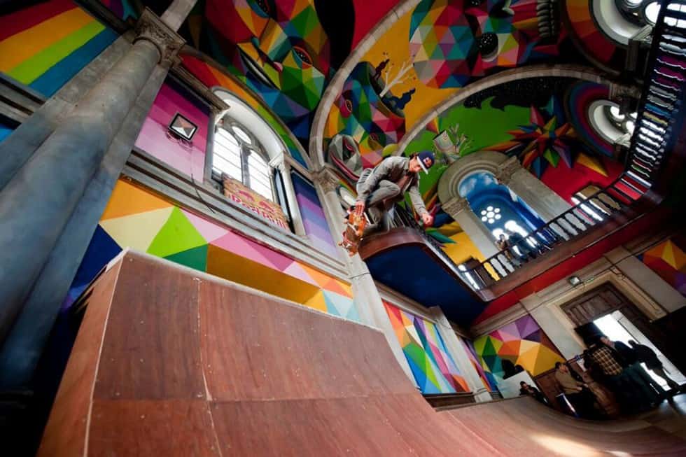 Eglise Skate Park Okuda San Miguel