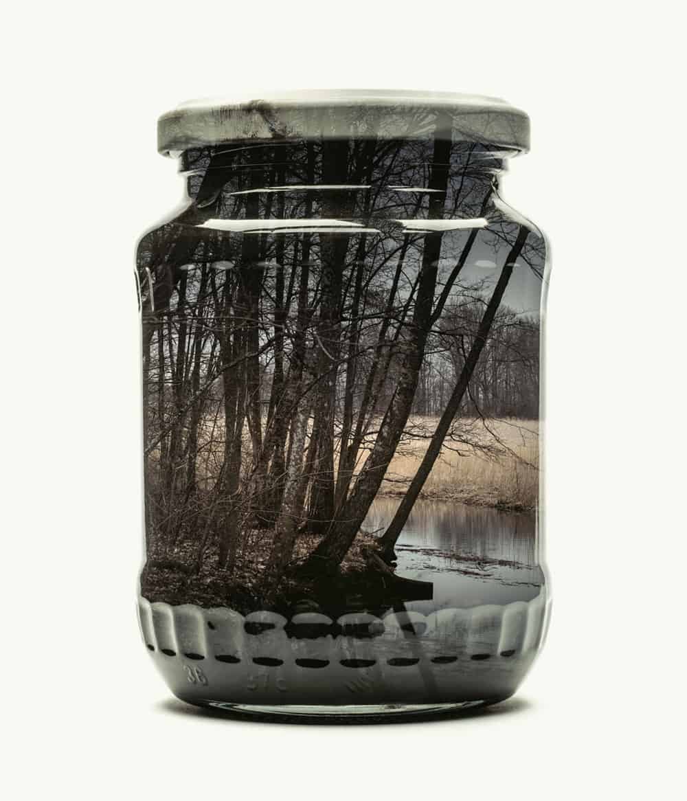 Des paysages dans des pots en verre / Christoffer Relander